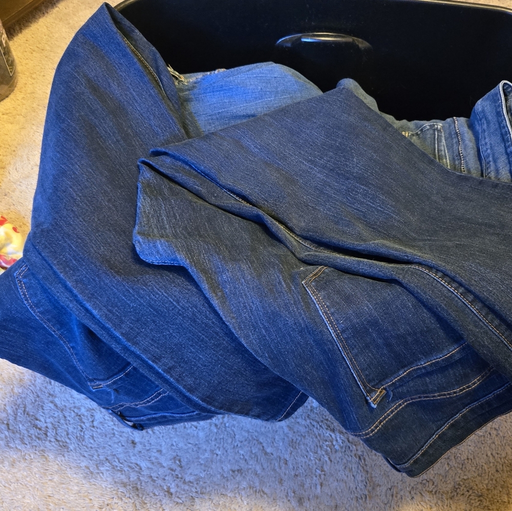 Lot of 2 Old Navy jeans size 18